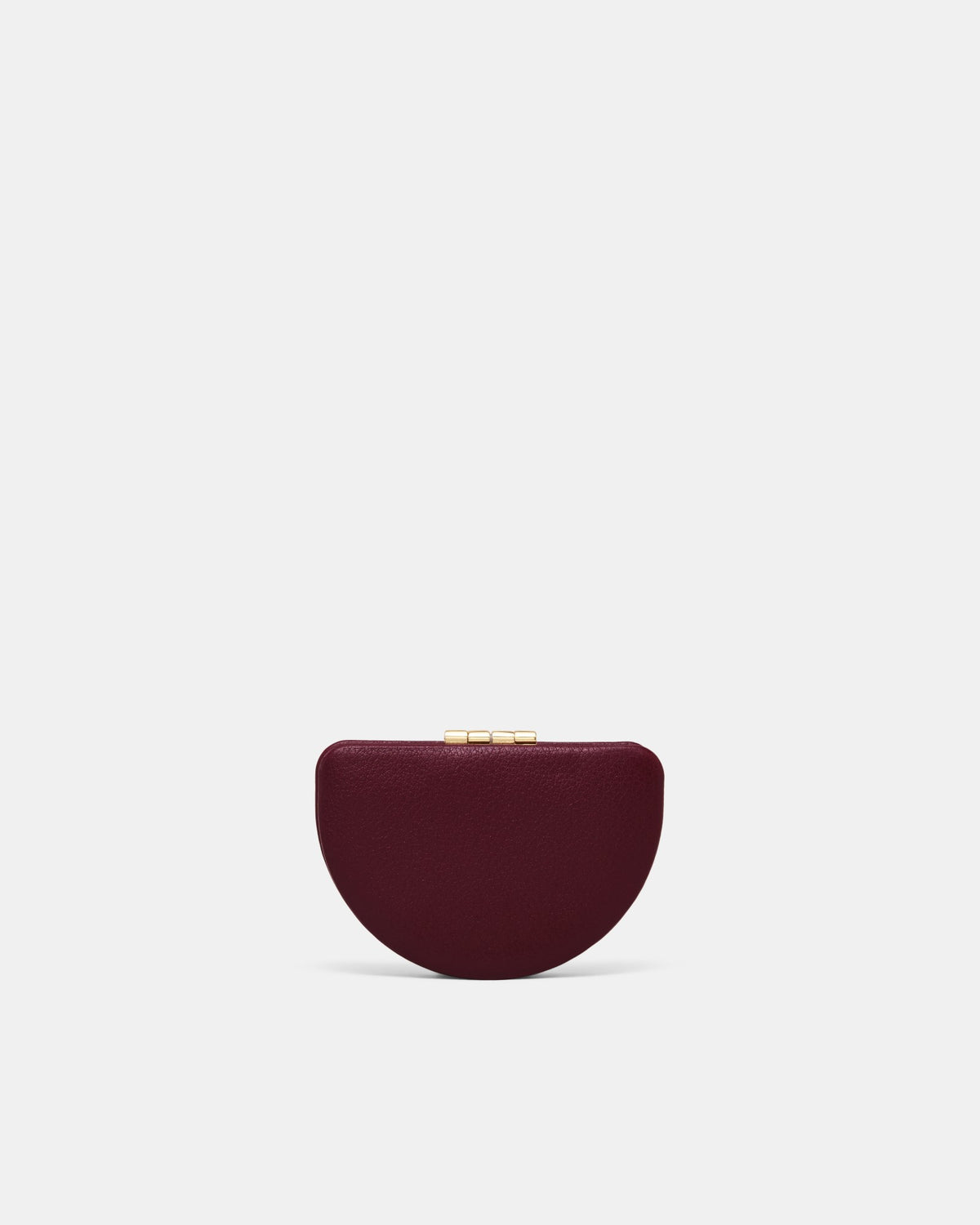 Lune Compact Mirror - Merlot