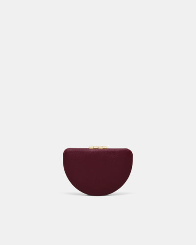 Lune Compact Mirror - Merlot