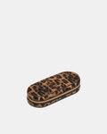 Violet Slim Jewel Case - Leopard