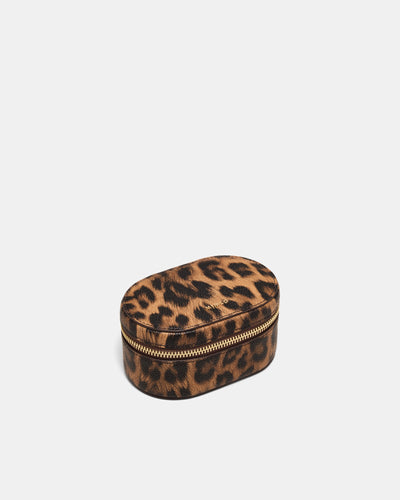 Violet Jewel Case - Leopard