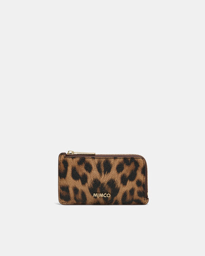 Glimpse Credit Card Wallet - Leopard