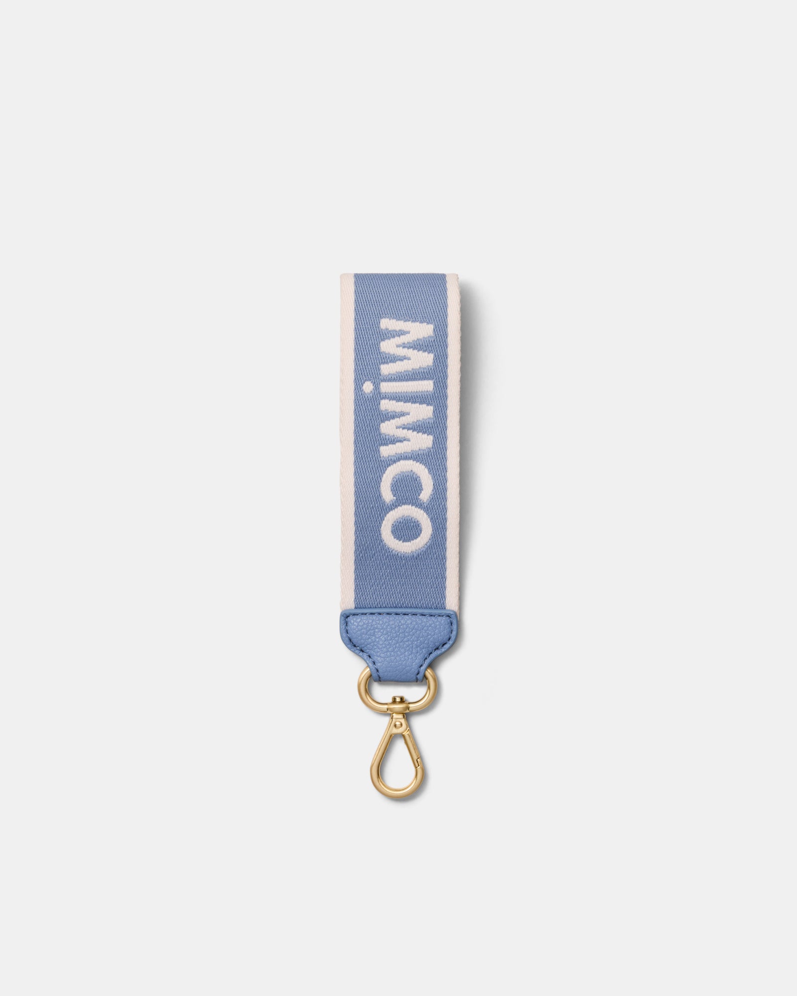 Stripe Webbing Wrist Strap - Cornflower