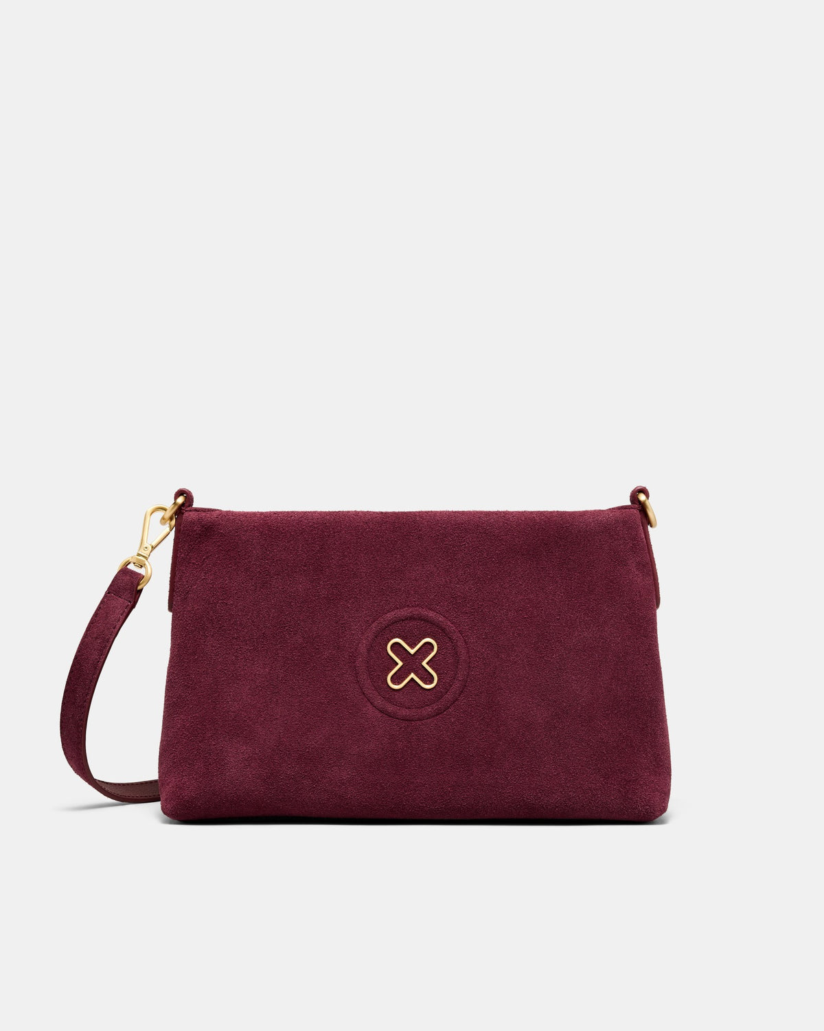 Bay Strap Crossbody Bag - Merlot