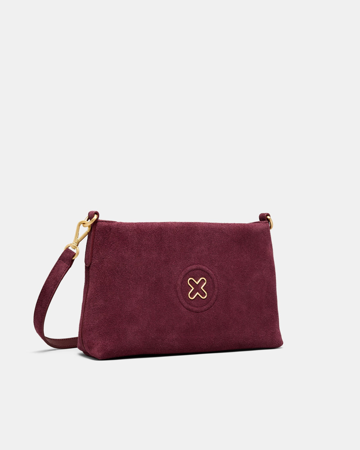Bay Strap Crossbody Bag - Merlot