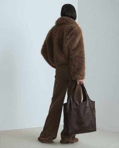 Brittany Tote Bag - Espresso