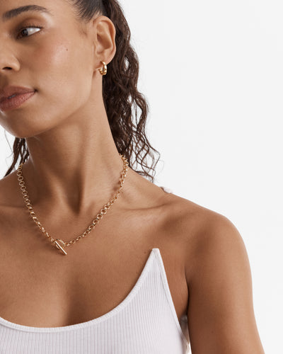 Bijoux Chain Necklace - Gold