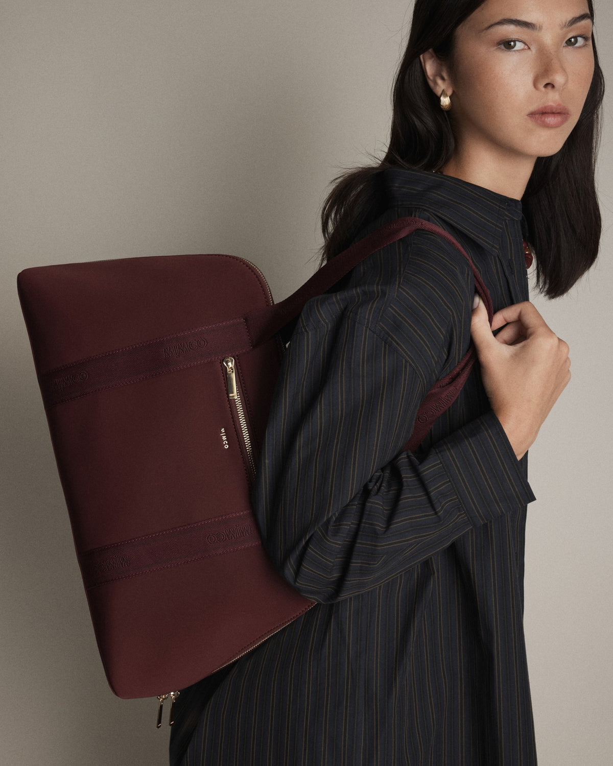 Squad Tote Bag - Merlot