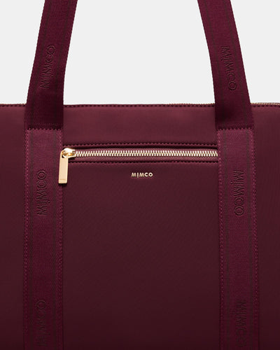 Squad Tote Bag - Merlot