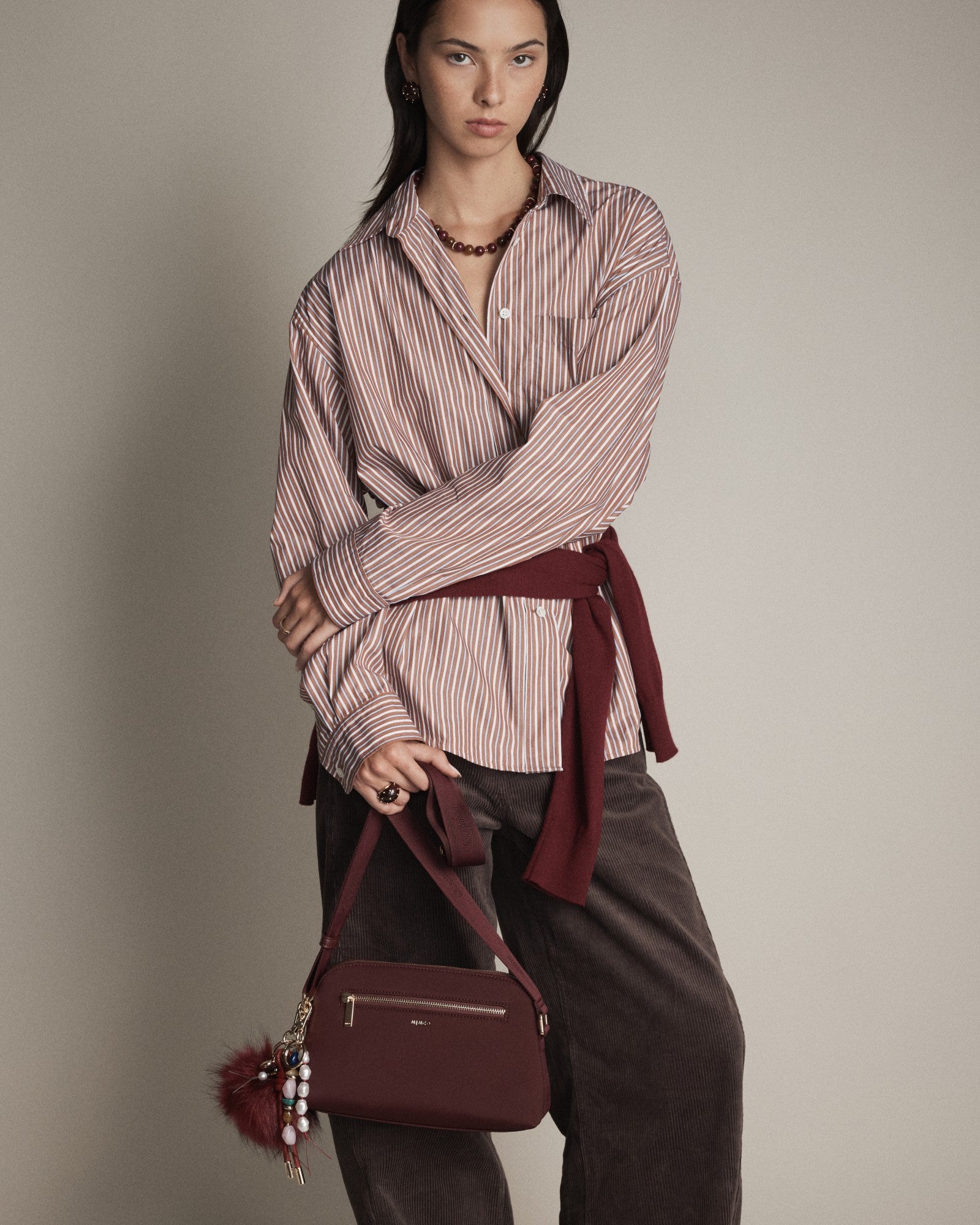 Squad Crossbody Bag - Merlot