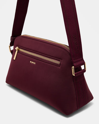 Squad Crossbody Bag - Merlot