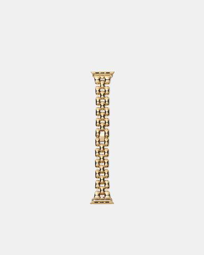 Bubble Link Watch Band - Gold