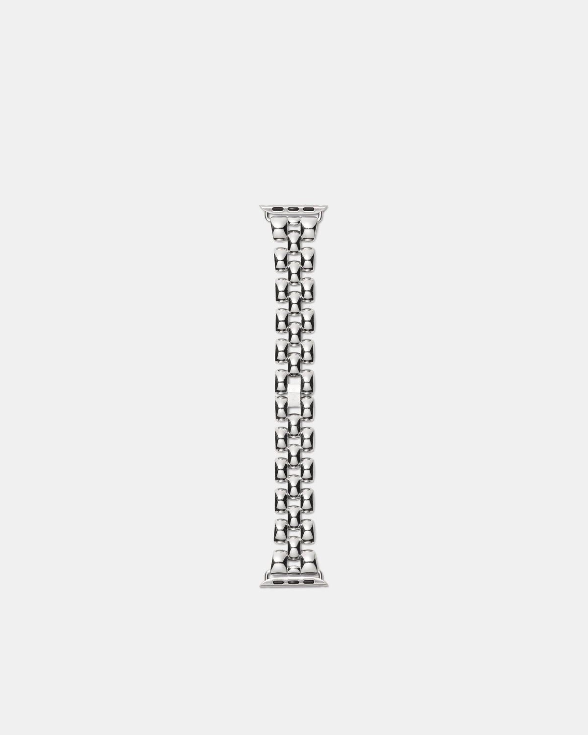 Bubble Link Watch Band - Silver