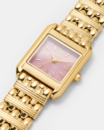 Vintage Era Watch - Pink