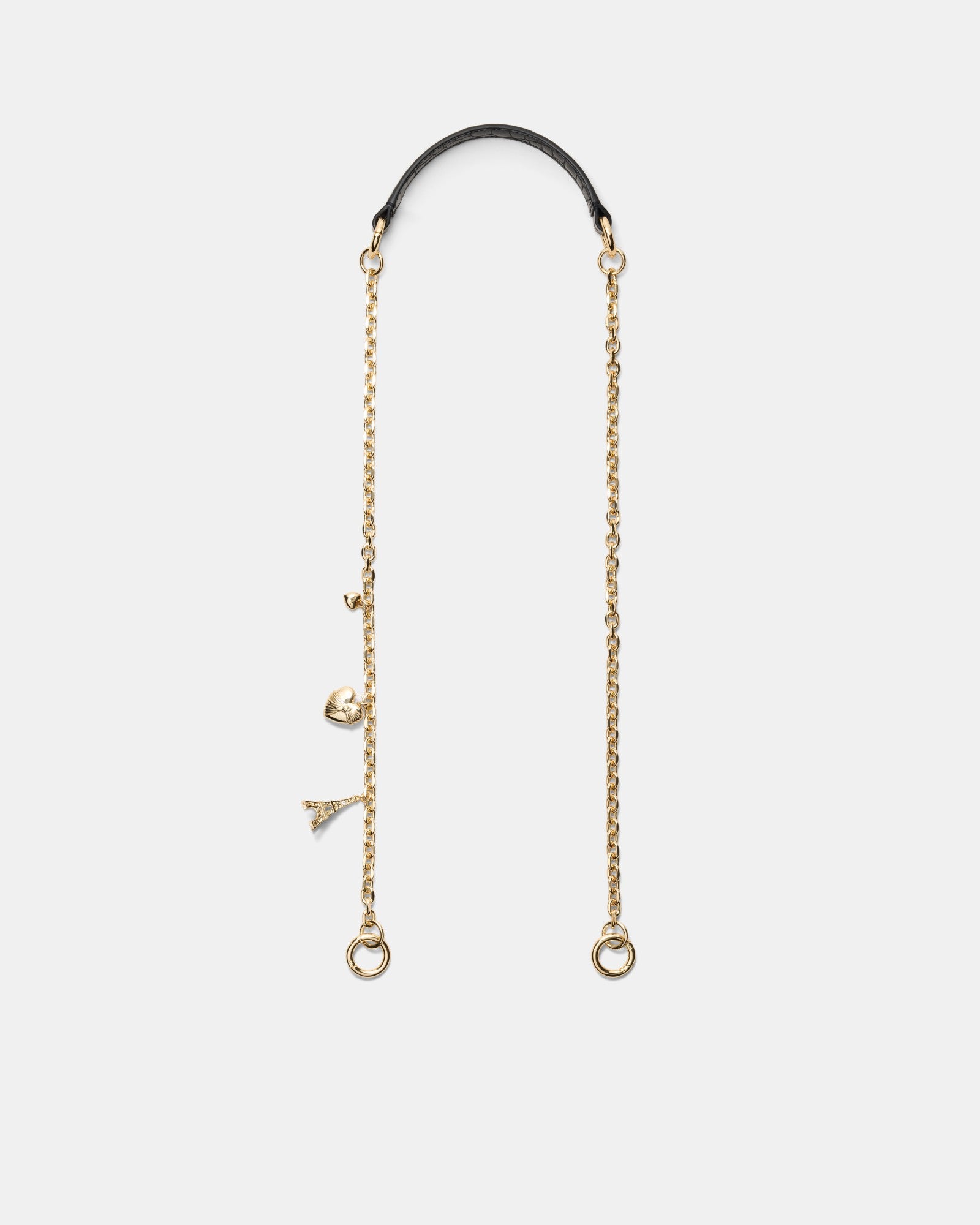 Love Paris Bag Strap - Black