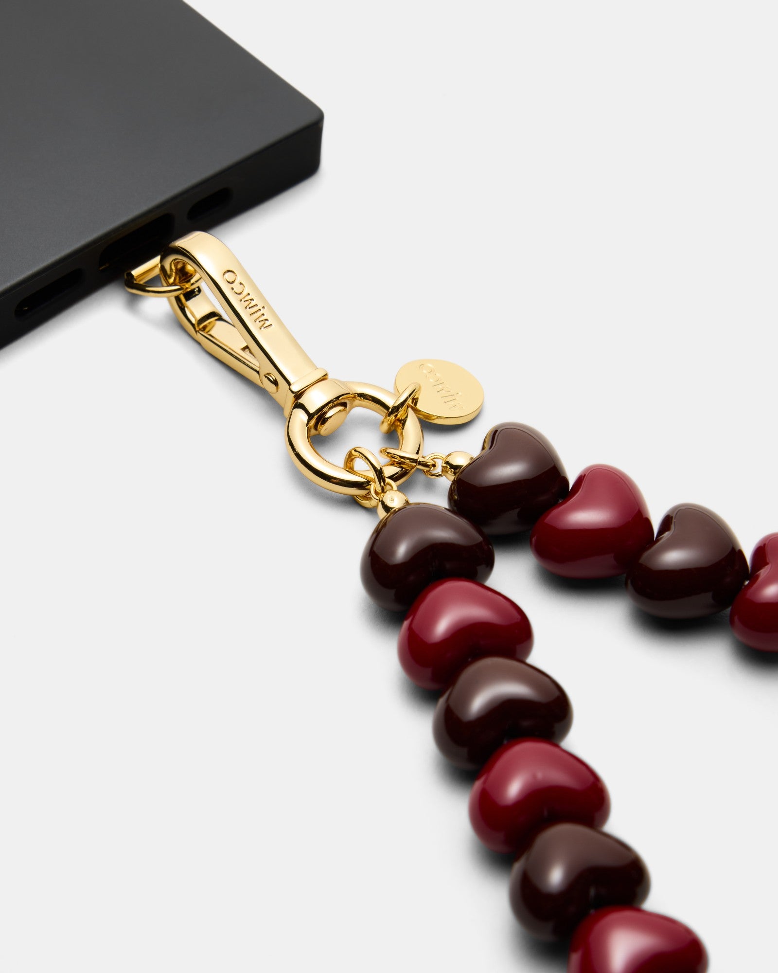 Lover Phone Wrist Strap - Bordeaux
