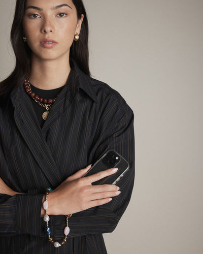 La Chance Phone Wrist Strap - Petal