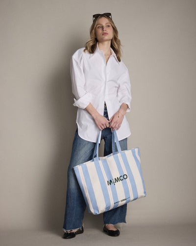 Mimco X Our Watch Tote Bag - Cornflower Blue