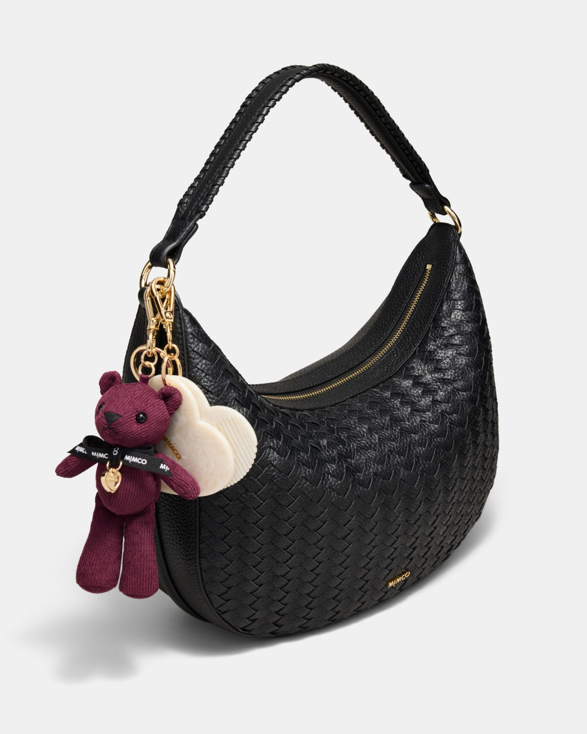 Mimco Bear Bag Charm - Bordeaux