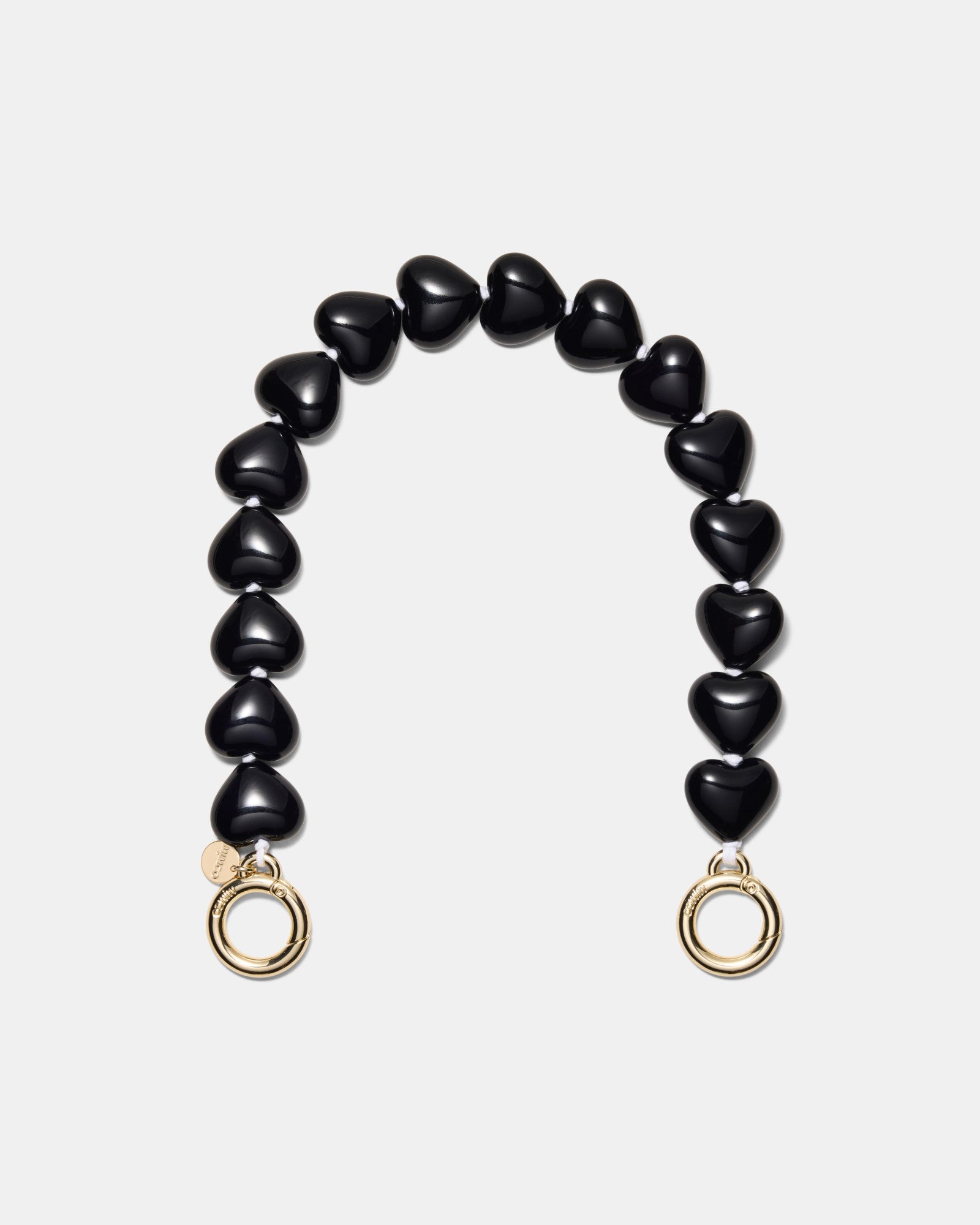 Lover Bag Necklace - Black