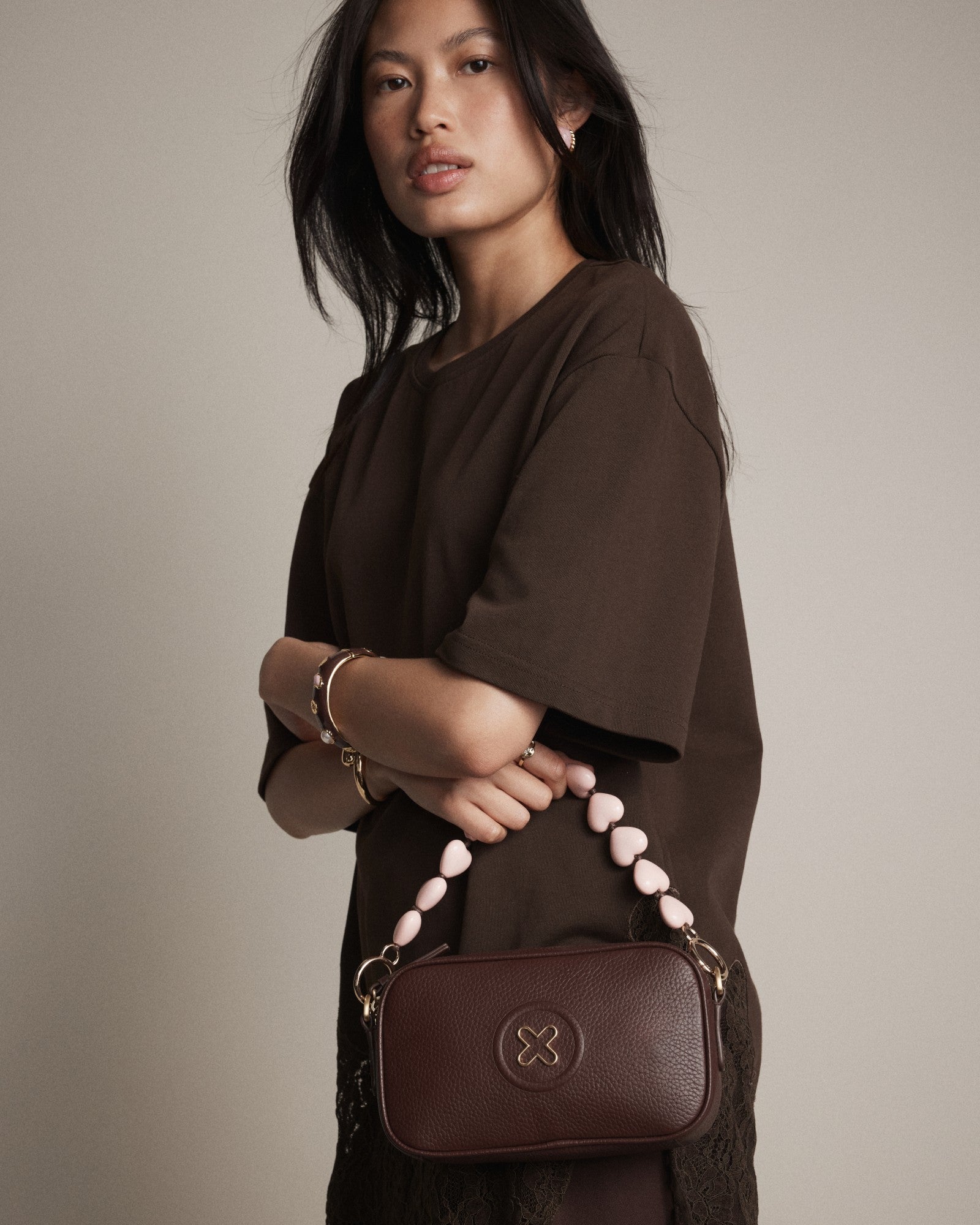 Lover Bag Necklace - Petal