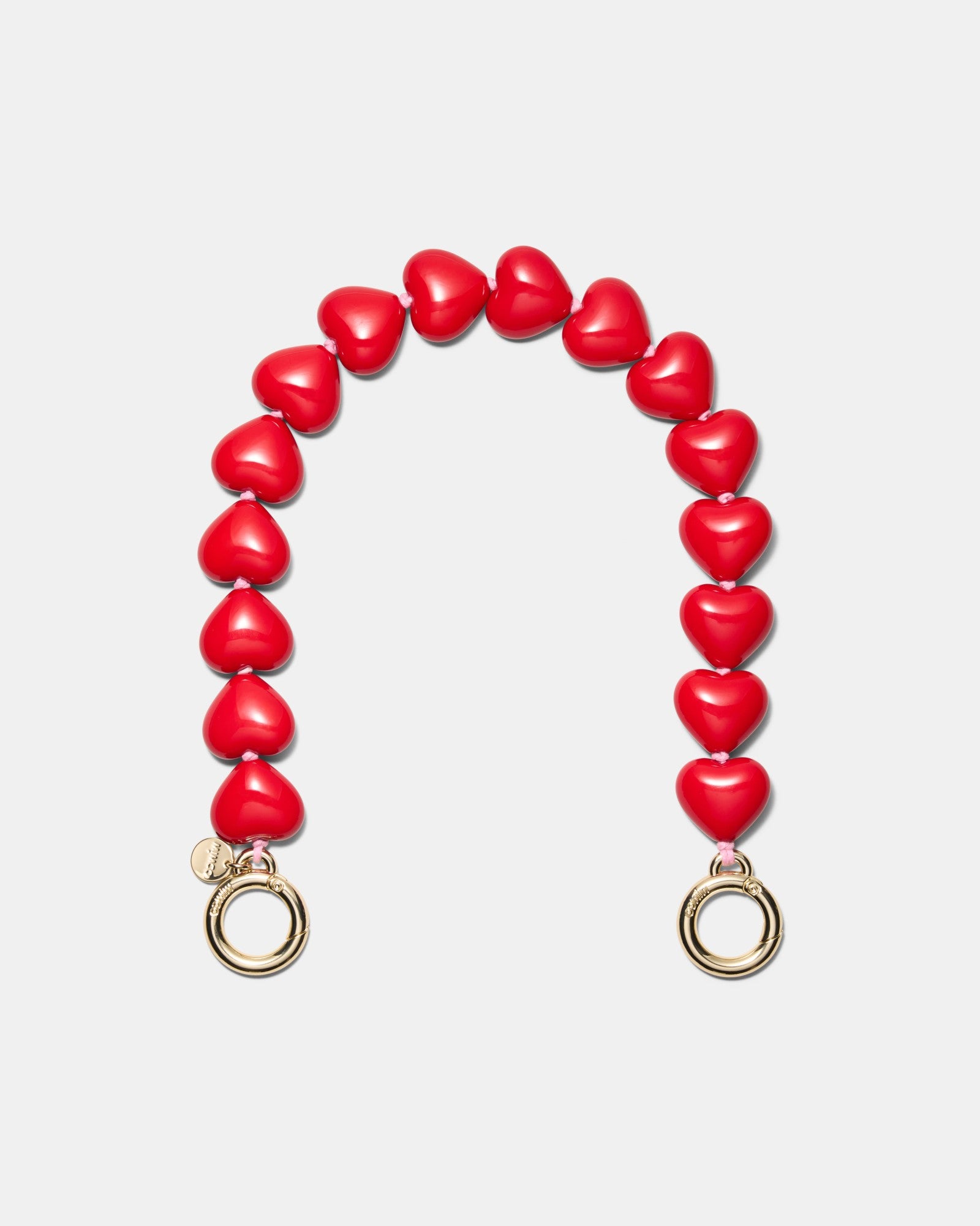 Lover Bag Necklace - Lipstick Red