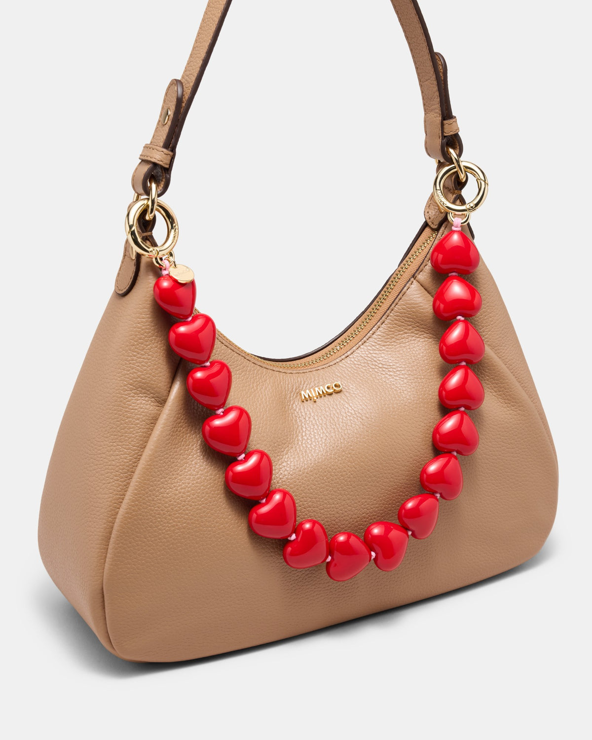 Lover Bag Necklace - Lipstick Red