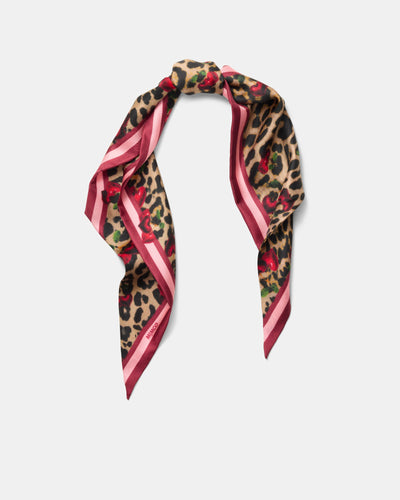 Ocelot Thin Scarf - Multicolour