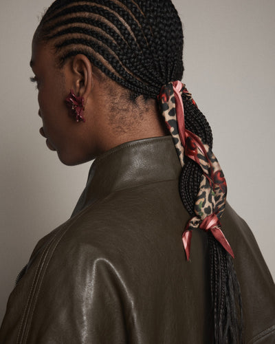 Ocelot Thin Scarf - Multicolour