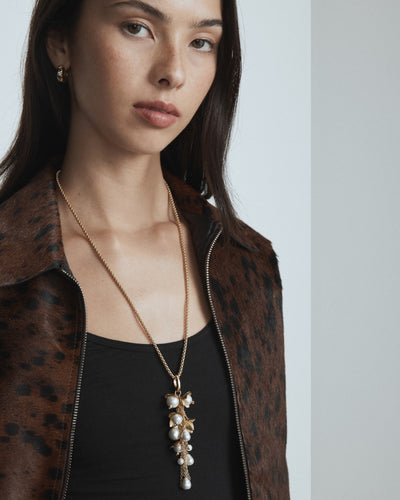 Florin Duo Necklace - Gold