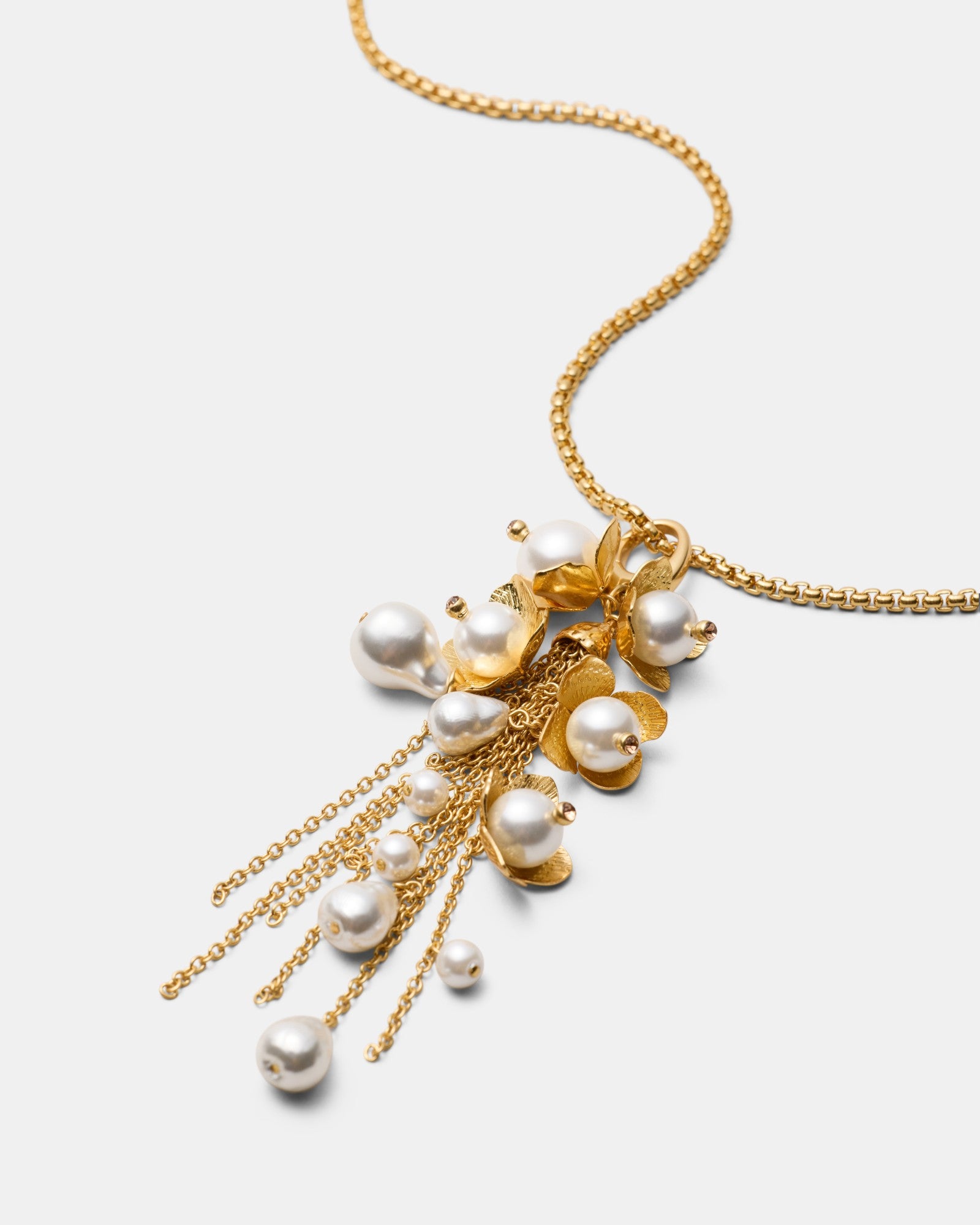 Florin Duo Necklace - Gold