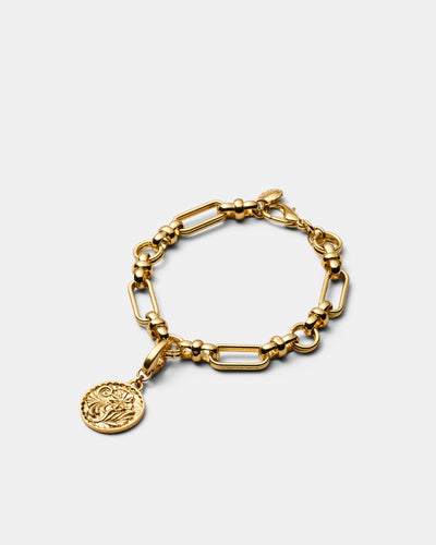Florin Coin Charm - Gold