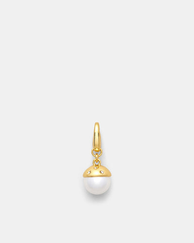 Westlyn Pearl Charm - Gold