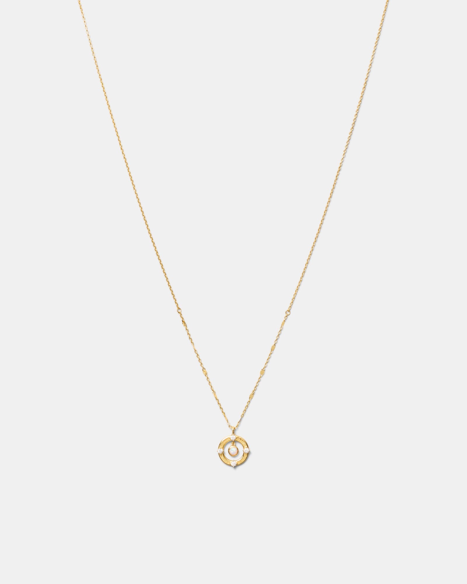 Opalescent Necklace - Gold