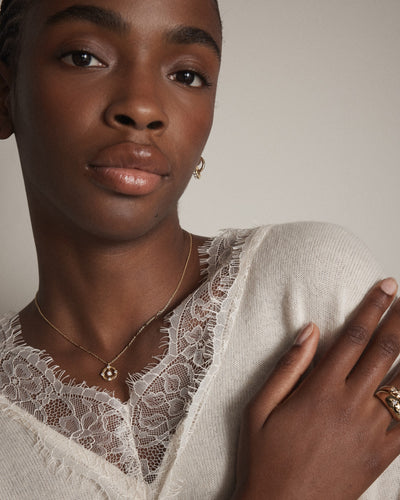 Opalescent Necklace - Gold