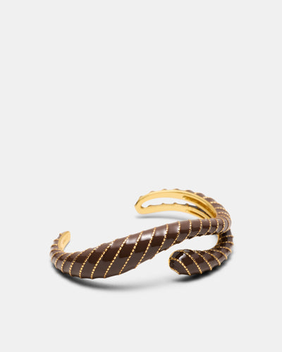 Calie Bangle - Chocolate