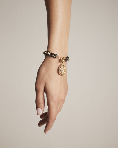 Florin Coin Bracelet - Chocolate