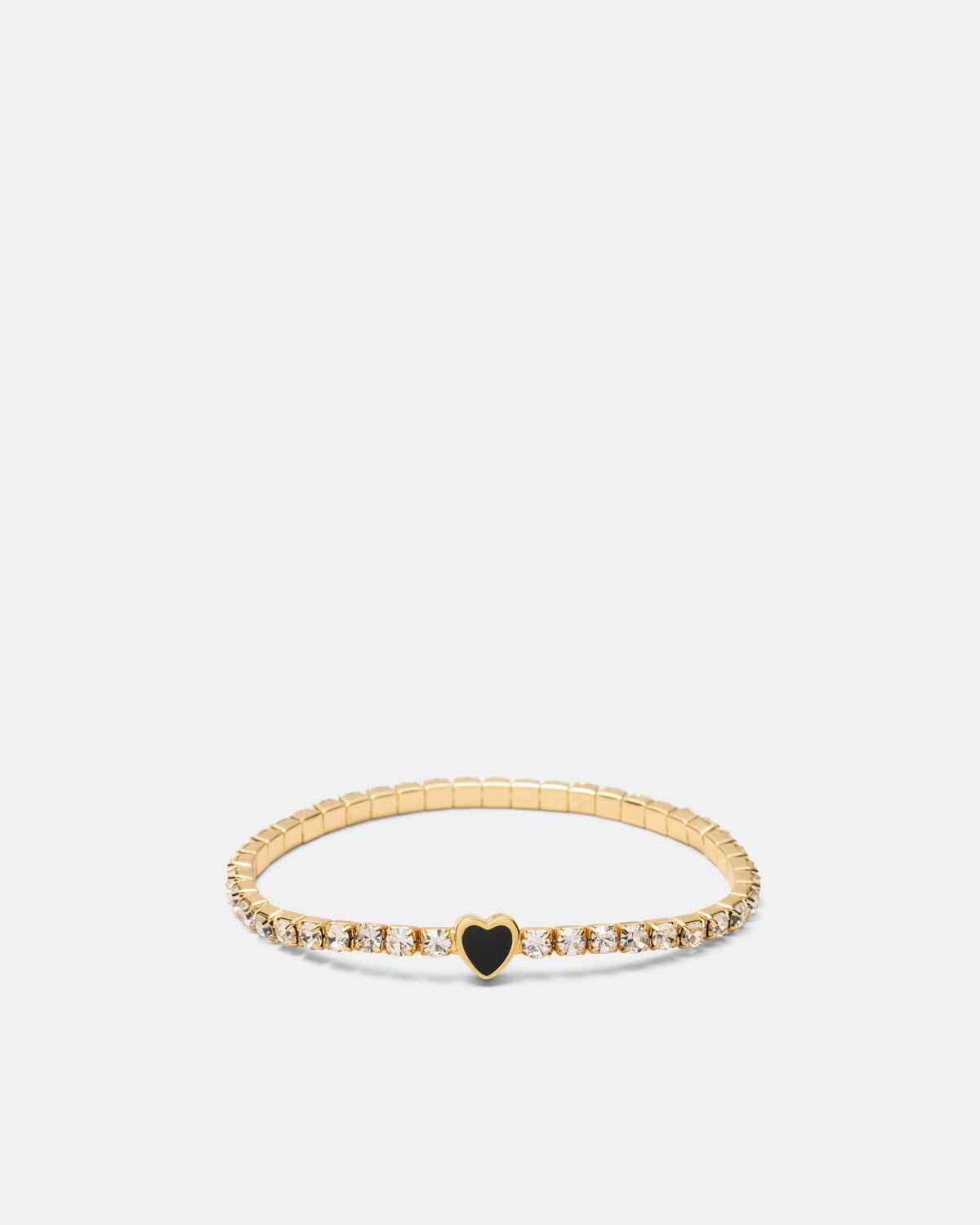 Lover Heart Bracelet - Black