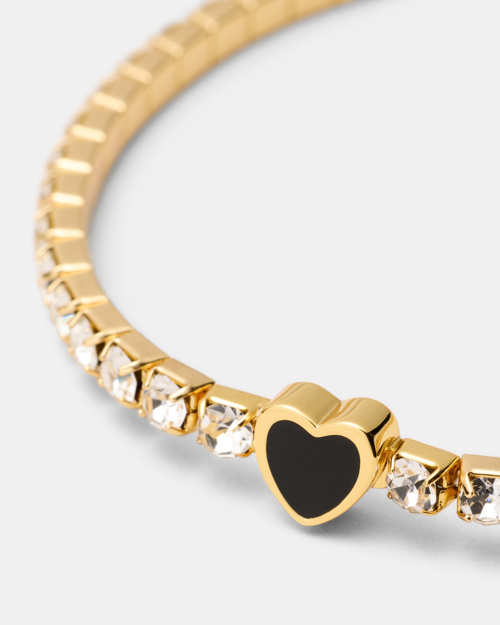 Lover Heart Bracelet - Black