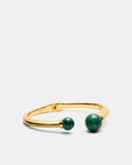 En Pointe Bangle - Malachite