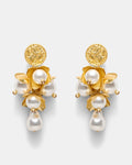 Florin Earrings - Gold