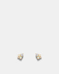 Opalescent Stud Earrings - Gold