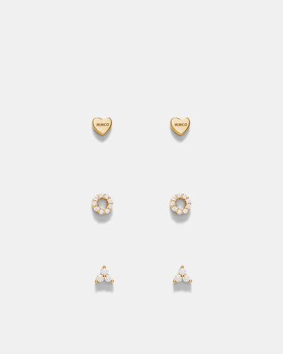 Nimbus Earrings Set - Gold