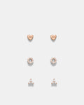 Nimbus Earrings Set - Rose Gold