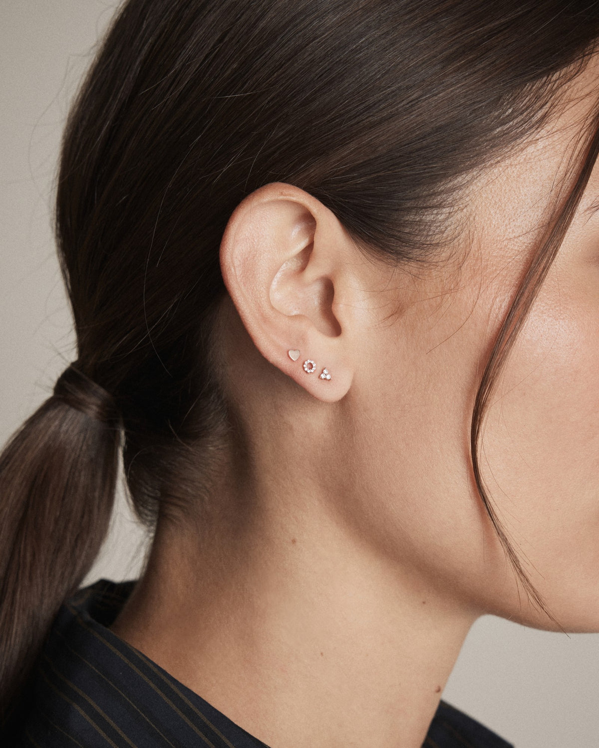 Nimbus Earrings Set - Rose Gold