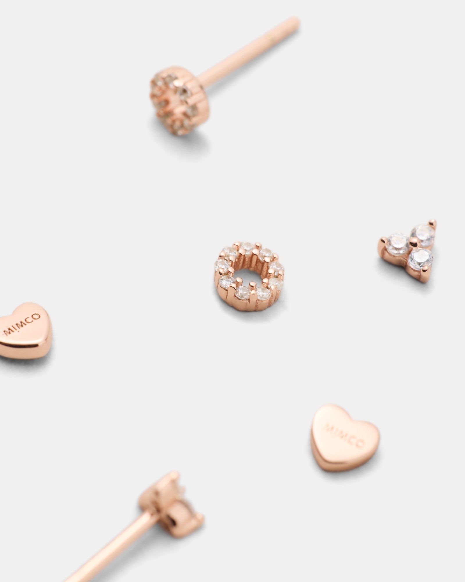 Nimbus Earrings Set - Rose Gold