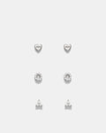 Nimbus Earrings Set - Silver