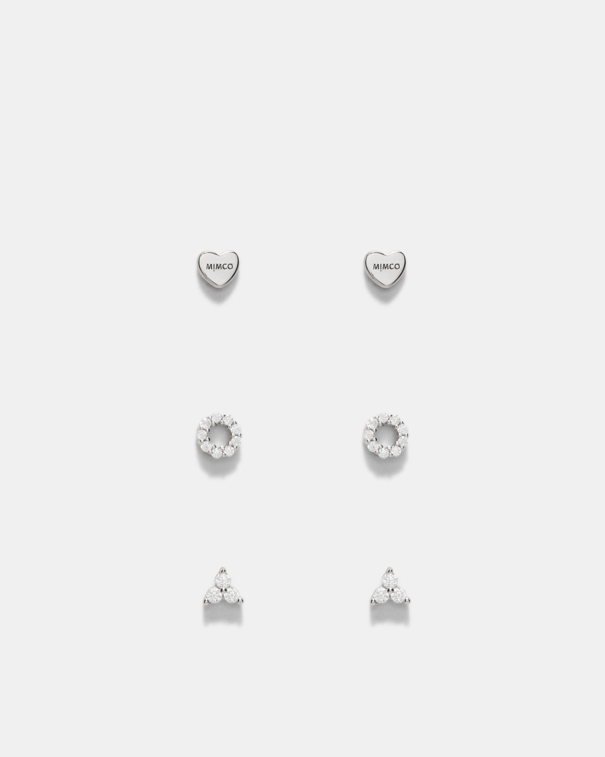 Nimbus Earrings Set - Silver