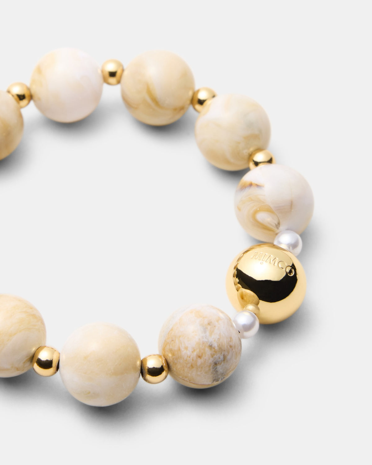 Lady M Hair Tie - Cream