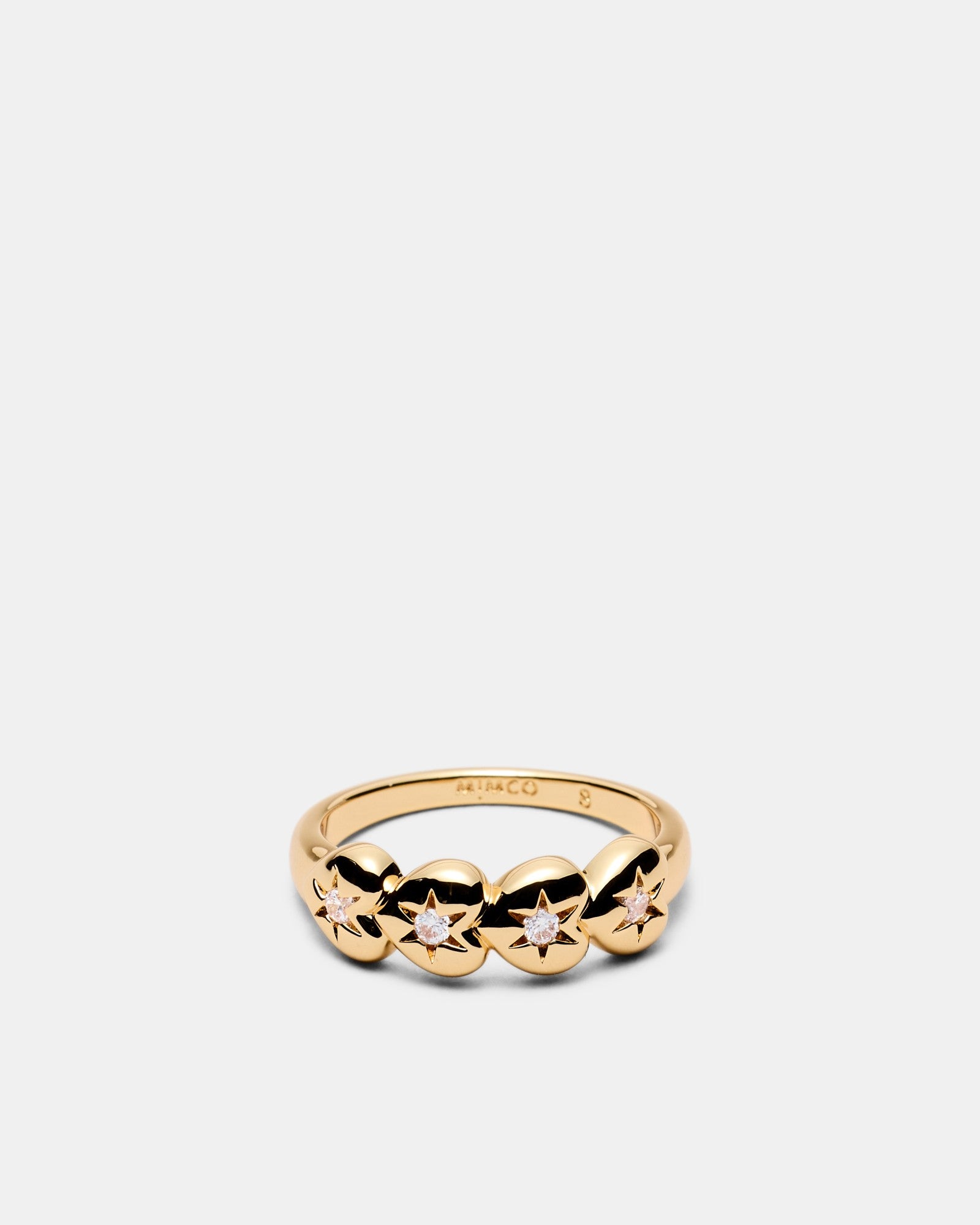 Westlyn Heart Ring - Gold