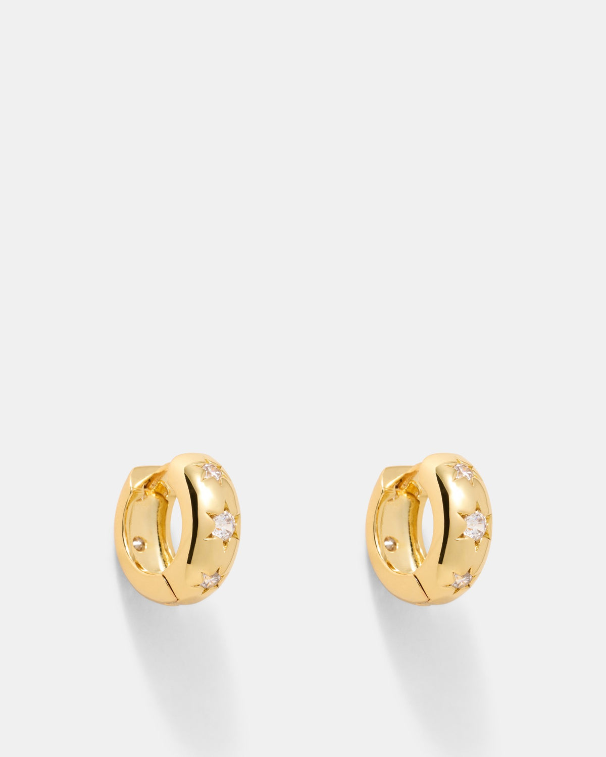 Westlyn Huggie Earrings - Gold